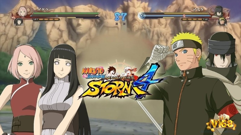 Konoha Ninja Storm thu hút nhờ hệ thống nhân vật phong phú và lối chơi gacha
