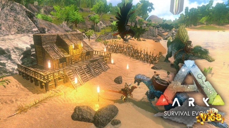 Cày tài nguyên, xây dựng căn cứ và sinh tồn là thử thách cốt lõi trong các game chiến thuật di động.