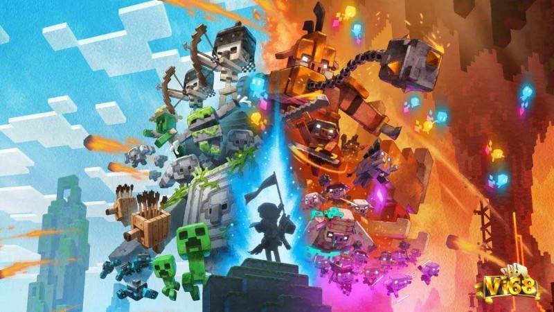 Minecraft ghi dấu ấn nhờ sự kết hợp giữa sinh tồn và sáng tạo không giới hạn