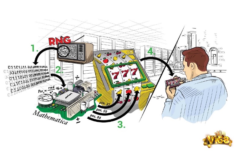 RNG đảm bảo mọi vòng quay trên slot machine casino đều ngẫu nhiên và độc lập.