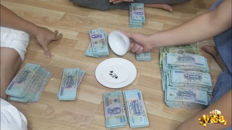 Hình ảnh minh họa giúp người chơi dễ phân biệt các kết quả đặc trưng trong xóc đĩa.