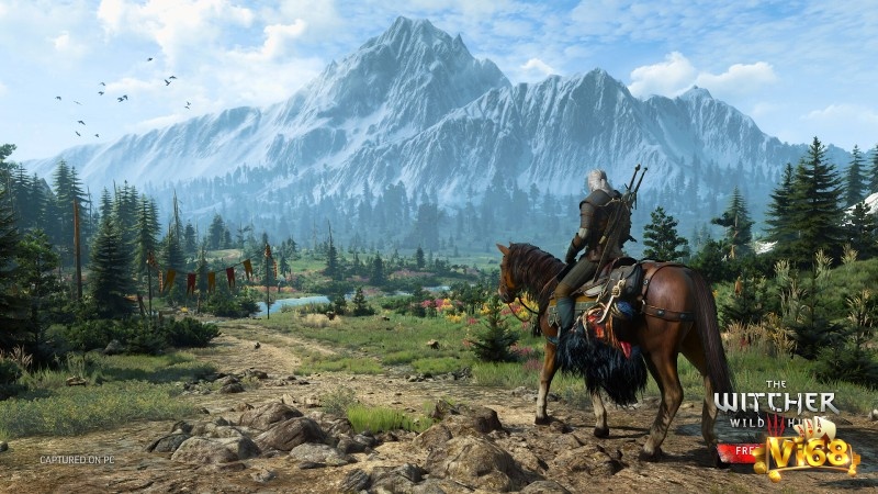 The Witcher 3: thế giới mở giàu chi tiết, ánh sáng và thời tiết sống động